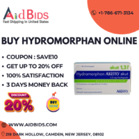 Buy Hydromorphone with express delivery @20% OFF #aidbids