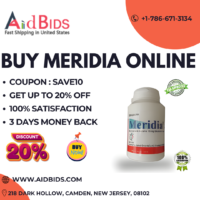 Order Meridia 10mg Online from Aidbids