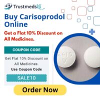 Buy Carisoprodol Online With Zero shipping fees