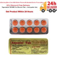 Buy Tapentadol 100mg online in the USA Within 24 Hours Free AT Home