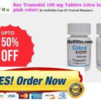 Tramdol 100mg Citra Tablets Buy online in the USA by Getfittrx