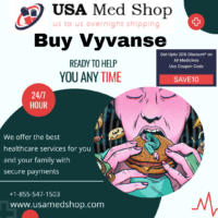 Buy Vyvanse(Lisdexamfetamine) Online Home Delivery