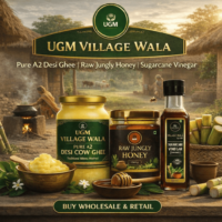 Pure A2 Desi Ghee, Raw Honey & Sugarcane Vinegar – Bulk & Retail Supplier India