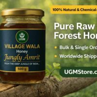 Pure Raw Jungly Honey Bulk Supplier | Forest Honey Wholesale India | Retail & Single Orders