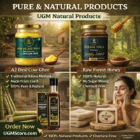 Buy Natural Village Products Online – A2 Ghee, Raw Honey, Herbal Soap & Vinegar