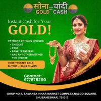 Old Gold Buyer in Bhubaneswar – Instant Cash at Sona Chnadi