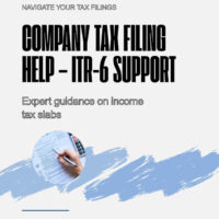 Company Tax Filing Help – ITR-6 Income Tax Slab & Penalty Support
