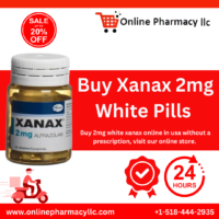 Buy White Xanax 2mg pills Online without a Prescription.